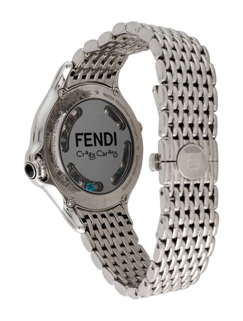 fendi watches crazy carats|fendi crazy watch 10500m.